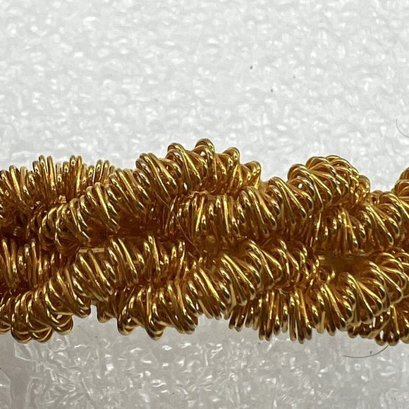 Vintage Estate Gold Tone Barrette Hair Clip Otomatic France Clip - Picture 2 of 5